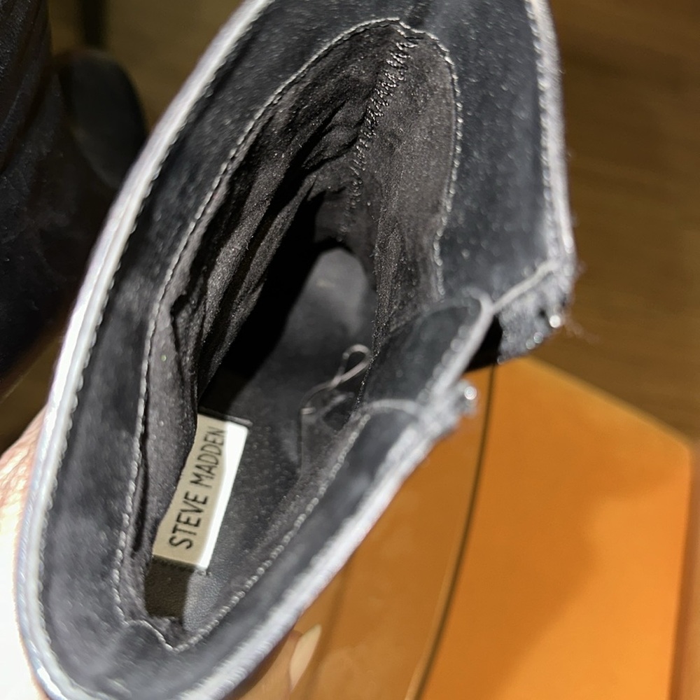 Steve Madden Platform Stiletto Booties Size 7 - image 4